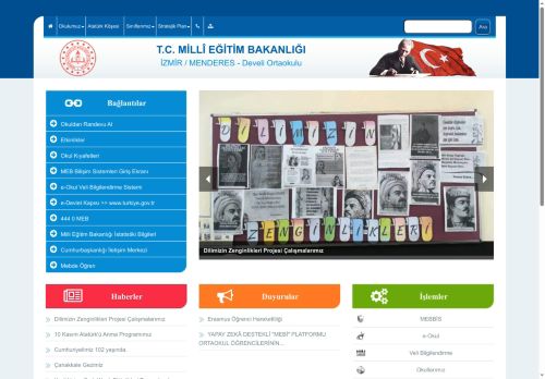 İZMİR / MENDERES - Develi Ortaokulu