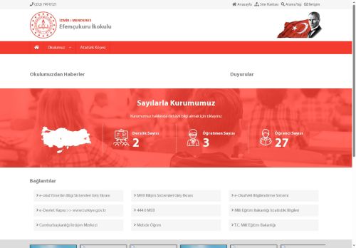 İZMİR / MENDERES - Efemçukuru İkokulu