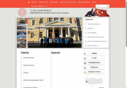 İZMİR / MENDERES - Gölcükler Adnan Olcay Ortaokulu