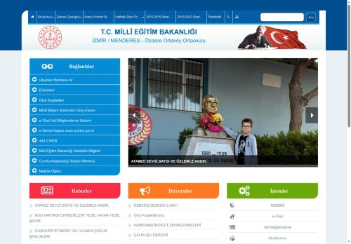 İZMİR / MENDERES - Özdere Ortaköy Ortaokulu