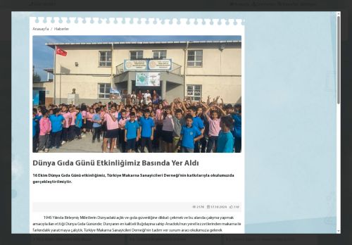 İZMİR / MENDERES - Tekeli Şehit Er İbrahim Kocagöbek İlkokulu