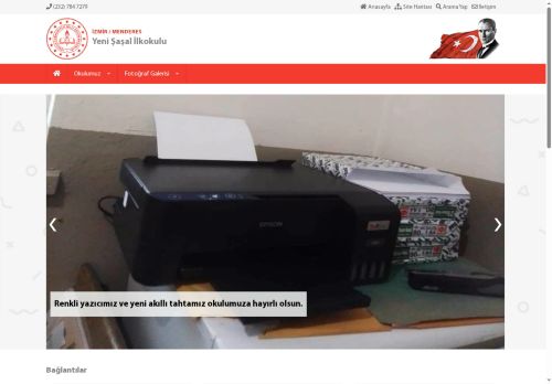 İZMİR / MENDERES - Yeni Şaşal İlkokulu