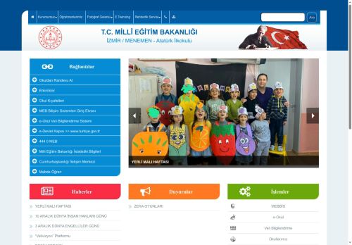 İZMİR / MENEMEN - Atatürk İlkokulu