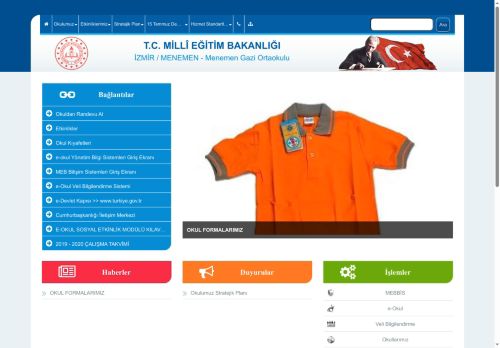 İZMİR / MENEMEN - Menemen Gazi Ortaokulu