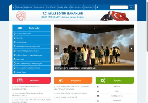 İZMİR / MENEMEN - Miyase İnceer İlkokulu