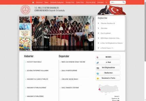 İZMİR / MENEMEN - Seyrek Ortaokulu