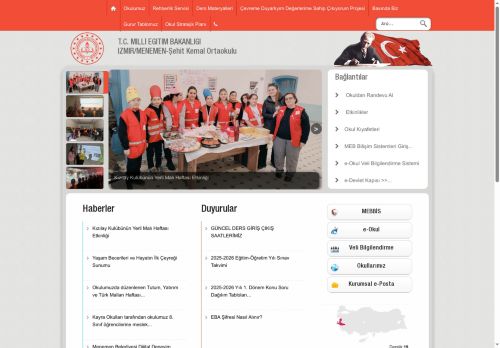 İZMİR / MENEMEN - Şehit Kemal Ortaokulu