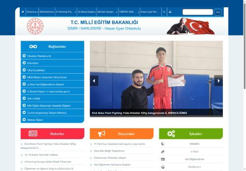 İZMİR / NARLIDERE - Hasan İçyer Ortaokulu