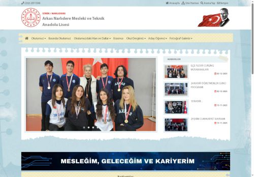 İZMİR / NARLIDERE - Arkas Narlıdere Mesleki ve Teknik Anadolu Lisesi
