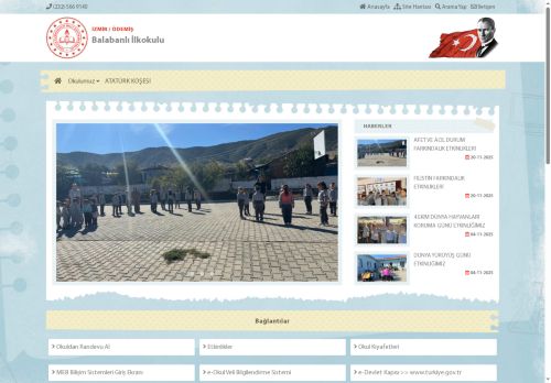 İZMİR / ÖDEMİŞ - Balabanlı İlkokulu