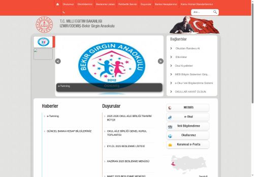 İZMİR / ÖDEMİŞ - Bekir Girgin Anaokulu