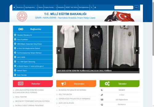 İZMİR / NARLIDERE - Narlıdere Anadolu İmam Hatip Lisesi