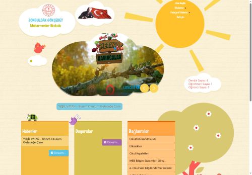 ZONGULDAK / GÖKÇEBEY - Muharremler ilkokulu