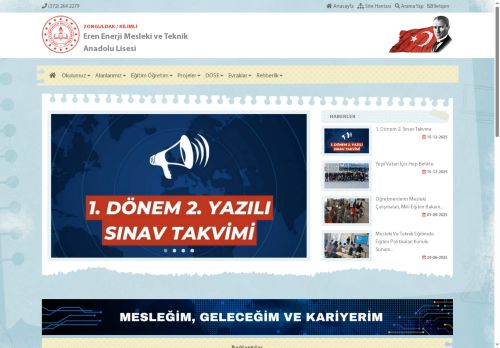 ZONGULDAK / KİLİMLİ - Eren Enerji Mesleki ve Teknik Anadolu Lisesi
