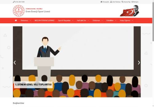 ZONGULDAK / KİLİMLİ - Eren Enerji Spor Lisesi