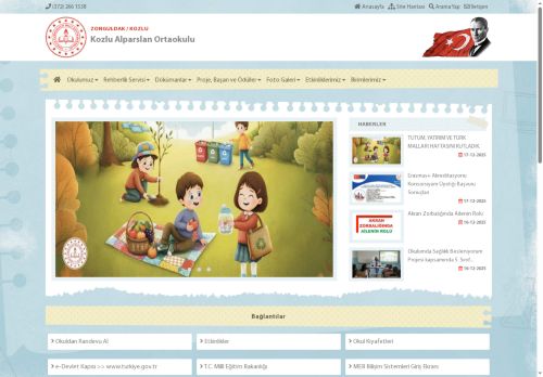 ZONGULDAK / KOZLU - Kozlu Alparslan Ortaokulu