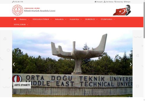 ZONGULDAK / KİLİMLİ - Kilimli Atatürk Anadolu Lisesi