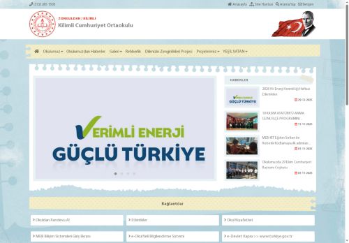 ZONGULDAK / KİLİMLİ - Kilimli Cumhuriyet Ortaokulu