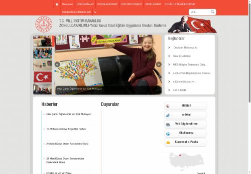 ZONGULDAK / KİLİMLİ - Yıldız Yavuz Özel Eğitim Uygulama Okulu I. Kademe