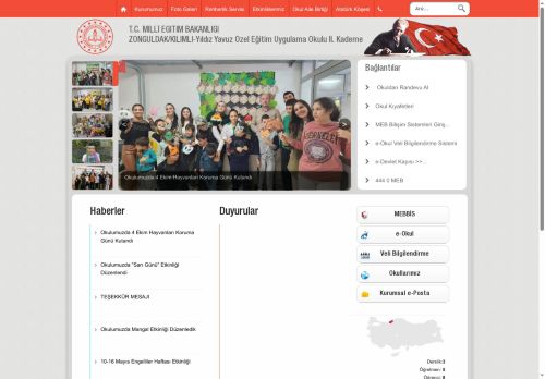 ZONGULDAK / KİLİMLİ - Yıldız Yavuz Özel Eğitim Uygulama Okulu II. Kademe