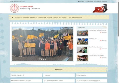 ZONGULDAK / KİLİMLİ - Ziya Gökalp Ortaokulu