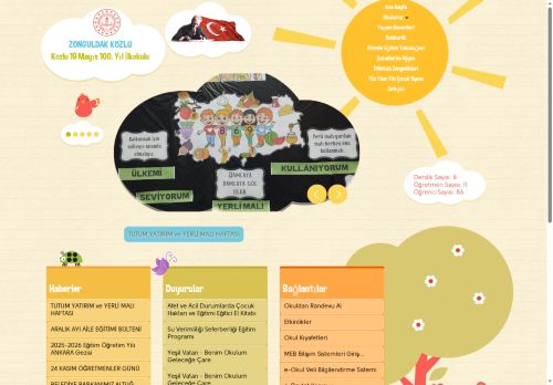 ZONGULDAK / KOZLU - Kozlu 19 Mayıs 100. Yıl İlkokulu