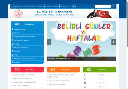 ZONGULDAK / KOZLU - Kozlu Fatih Anaokulu