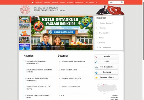 ZONGULDAK / KOZLU - Kozlu Ortaokulu