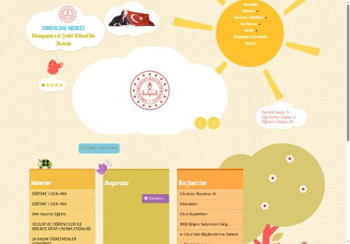 ZONGULDAK / MERKEZ - Elvanpazarcık Şehit Göksal Cin İlkokulu