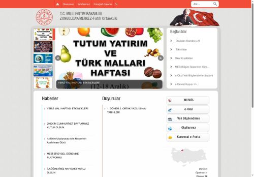 ZONGULDAK / MERKEZ - Fatih Ortaokulu