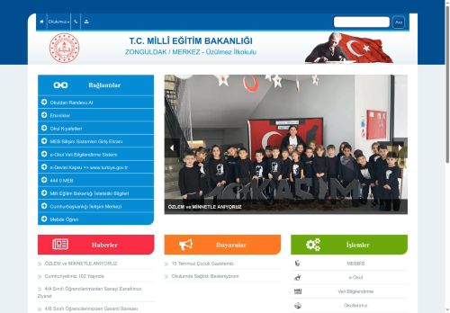 ZONGULDAK / MERKEZ - Üzülmez İlkokulu