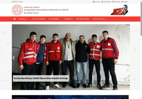 ZONGULDAK / MERKEZ - Zonguldak Uzunmehmet Mesleki ve Teknik Anadolu Lisesi