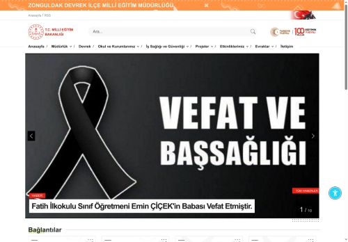 MEB ZONGULDAK - DEVREK İLÇE MİLLÎ EĞİTİM MÜDÜRLÜĞÜ