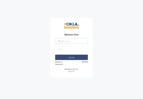 eOkulRandevu | Okul için Randevu Programı
