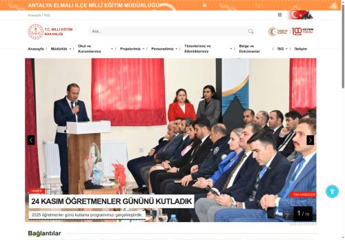 MEB ANTALYA - ELMALI İLÇE MİLLÎ EĞİTİM MÜDÜRLÜĞÜ