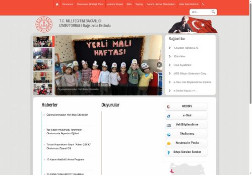 İZMİR / TORBALI - Dağkızılca İlkokulu