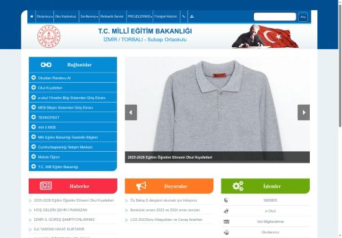 İZMİR / TORBALI - Subaşı Ortaokulu