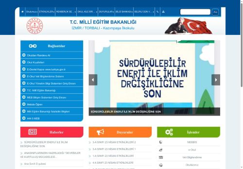 İZMİR / TORBALI - Kazımpaşa İlkokulu