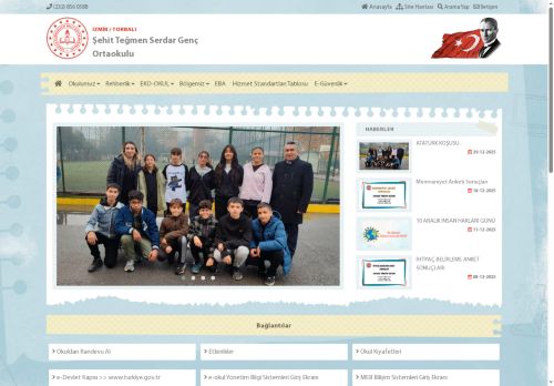 İZMİR / TORBALI - Şehit Teğmen Serdar Genç Ortaokulu