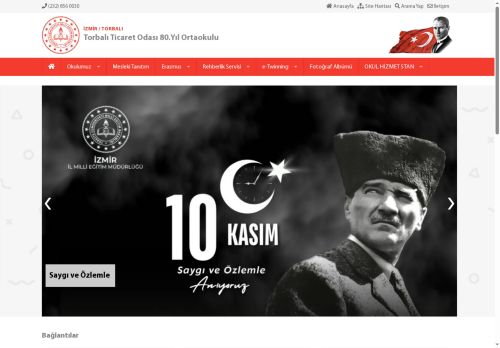 İZMİR / TORBALI - Torbalı Ticaret Odası 80.Yıl Ortaokulu