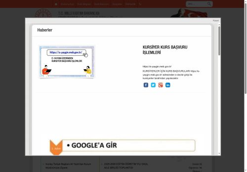 İZMİR / TORBALI - Torbalı Halk Eğitimi Merkezi