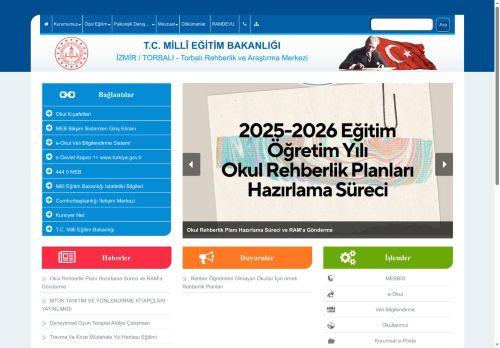 İZMİR / TORBALI - Torbalı Rehberlik ve Araştırma Merkezi