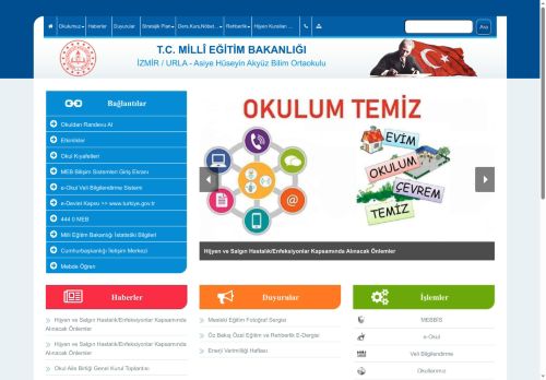 İZMİR / URLA - Asiye Hüseyin Akyüz Bilim Ortaokulu