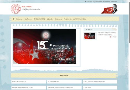 İZMİR / TORBALI - Uluğbey Ortaokulu