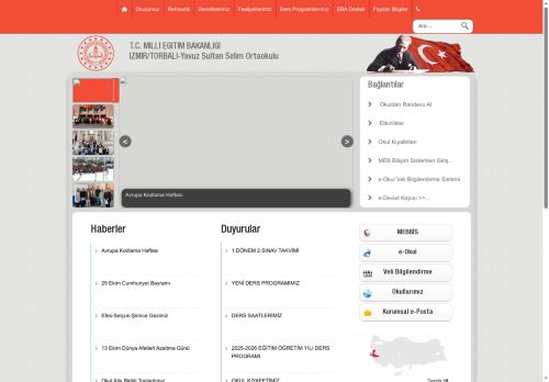 İZMİR / TORBALI - Yavuz Sultan Selim Ortaokulu