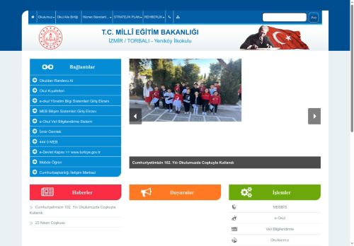 İZMİR / TORBALI - Yeniköy İlkokulu