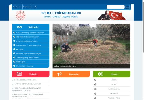 İZMİR / TORBALI - Yeşilköy İlkokulu