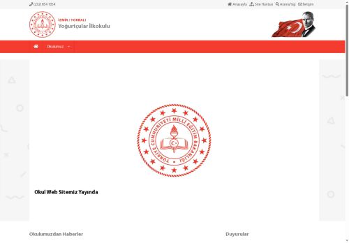 İZMİR / TORBALI - Yoğurtçular İlkokulu