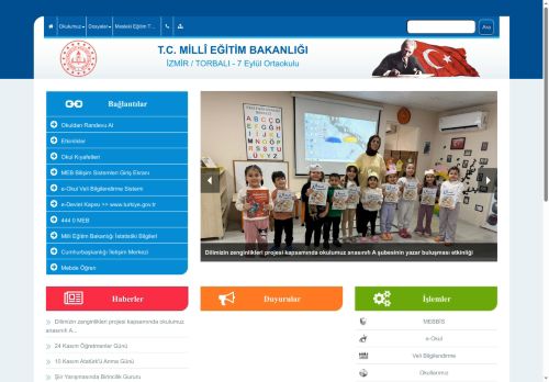 İZMİR / TORBALI - 7 Eylül Ortaokulu