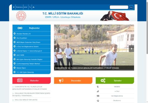 İZMİR / URLA - Uzunkuyu Ortaokulu